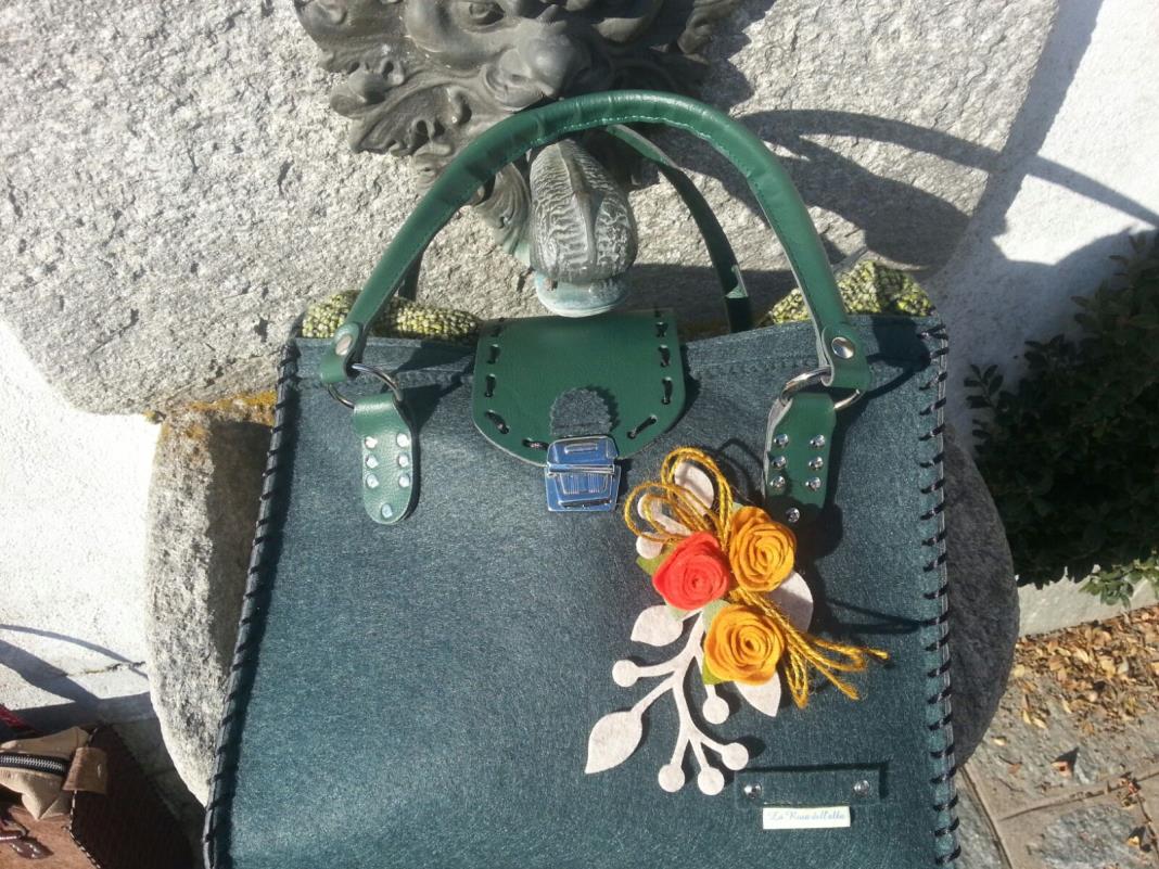 Borsa Verde Bottiglia